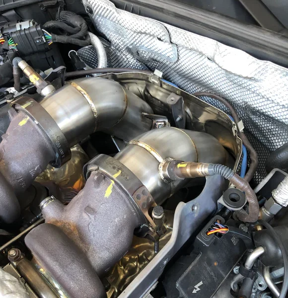 Mercedes Benz W205 C63s Downpipes